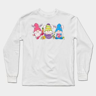 Easter Gnomes design Long Sleeve T-Shirt